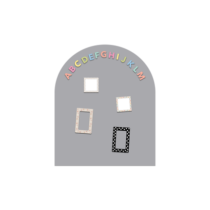 MINI Magic Playwall - Arch Magnetic Art Wall Decal for Small Spaces