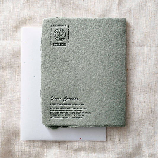 Lucky to have you in my life | St. Patrick's Greeting Card: Flat A2 Greeting Card. Blank on Back.