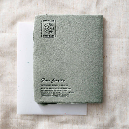 Lucky to have you in my life | St. Patrick's Greeting Card: Flat A2 Greeting Card. Blank on Back.