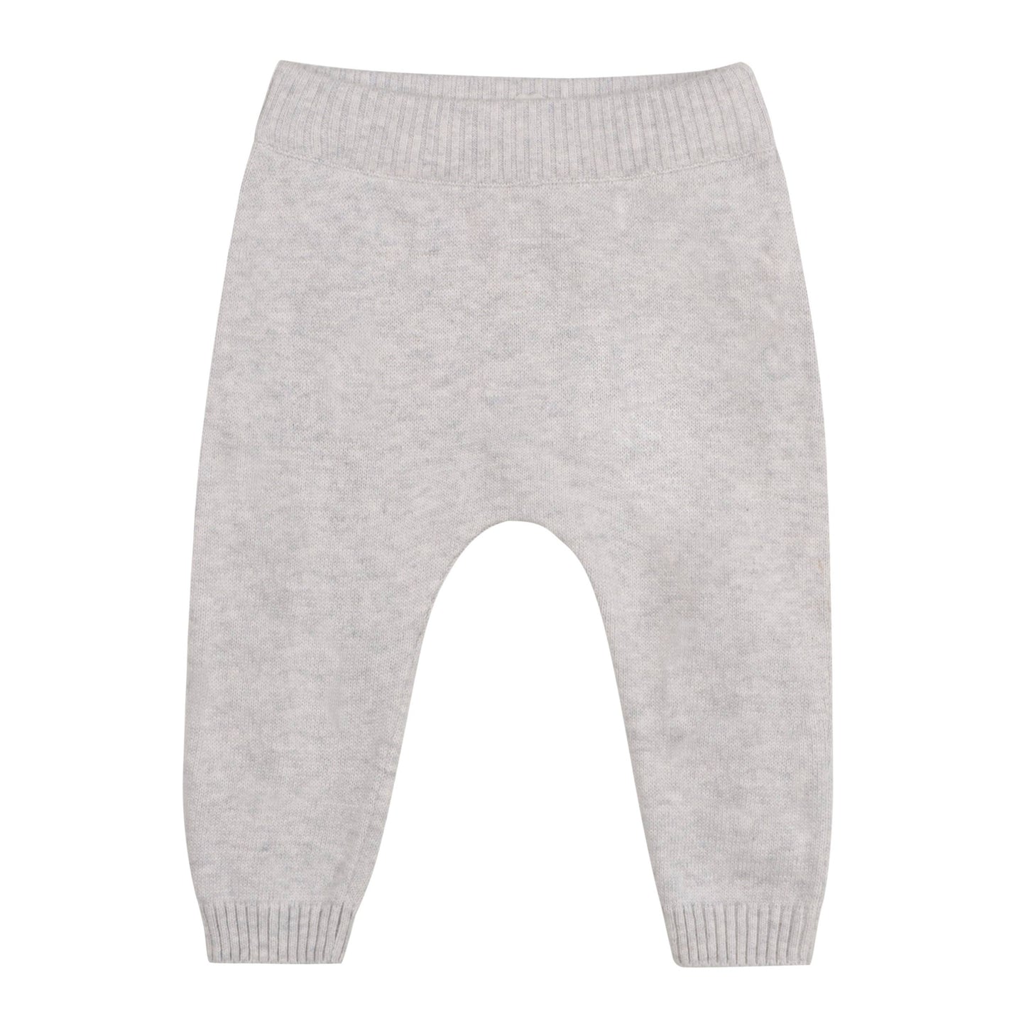 Hot Air Balloon Baby Knit Pullover & Pants Set (Organic): Pearl Grey Heather / 3-6M