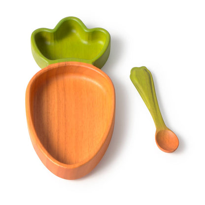 Cathy the Carrot Plate & Spoon Set