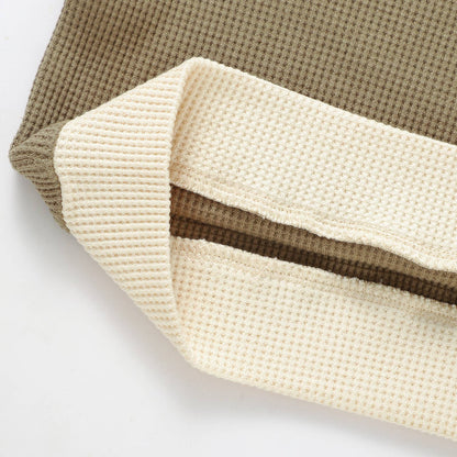 Organic Cotton Cocoa Waffle Set