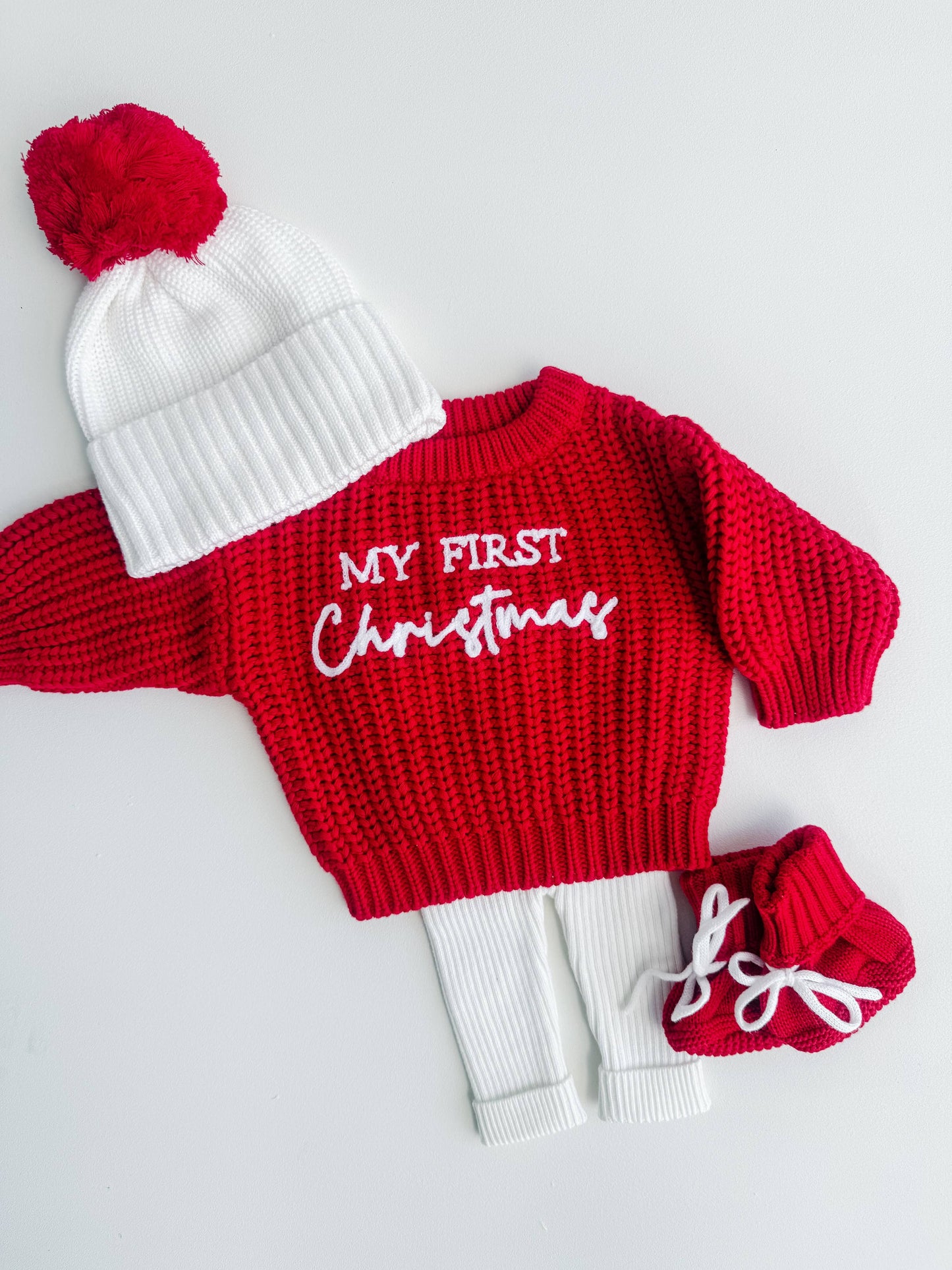 CHRISTMAS BOOTIES | RED