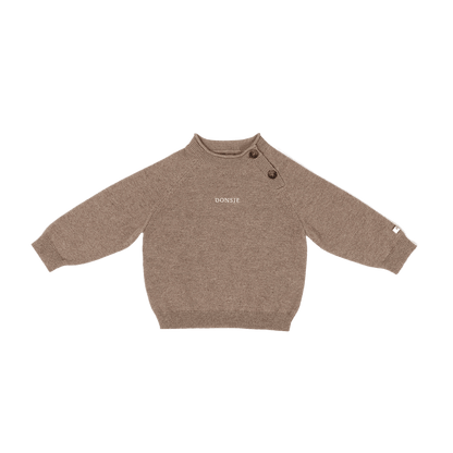 Collyns Cashmere Wool Sweater | Dusty Brown - Dusty Brown
