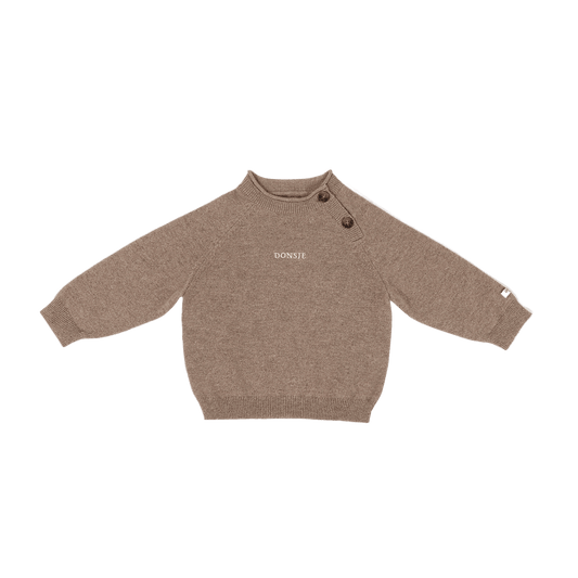 Collyns Cashmere Wool Sweater | Dusty Brown - Dusty Brown