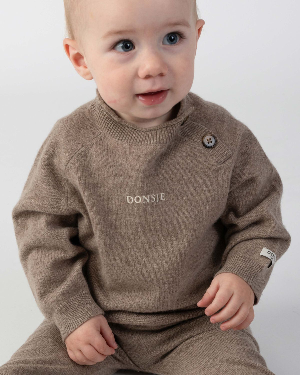 Collyns Cashmere Wool Sweater | Dusty Brown - Dusty Brown