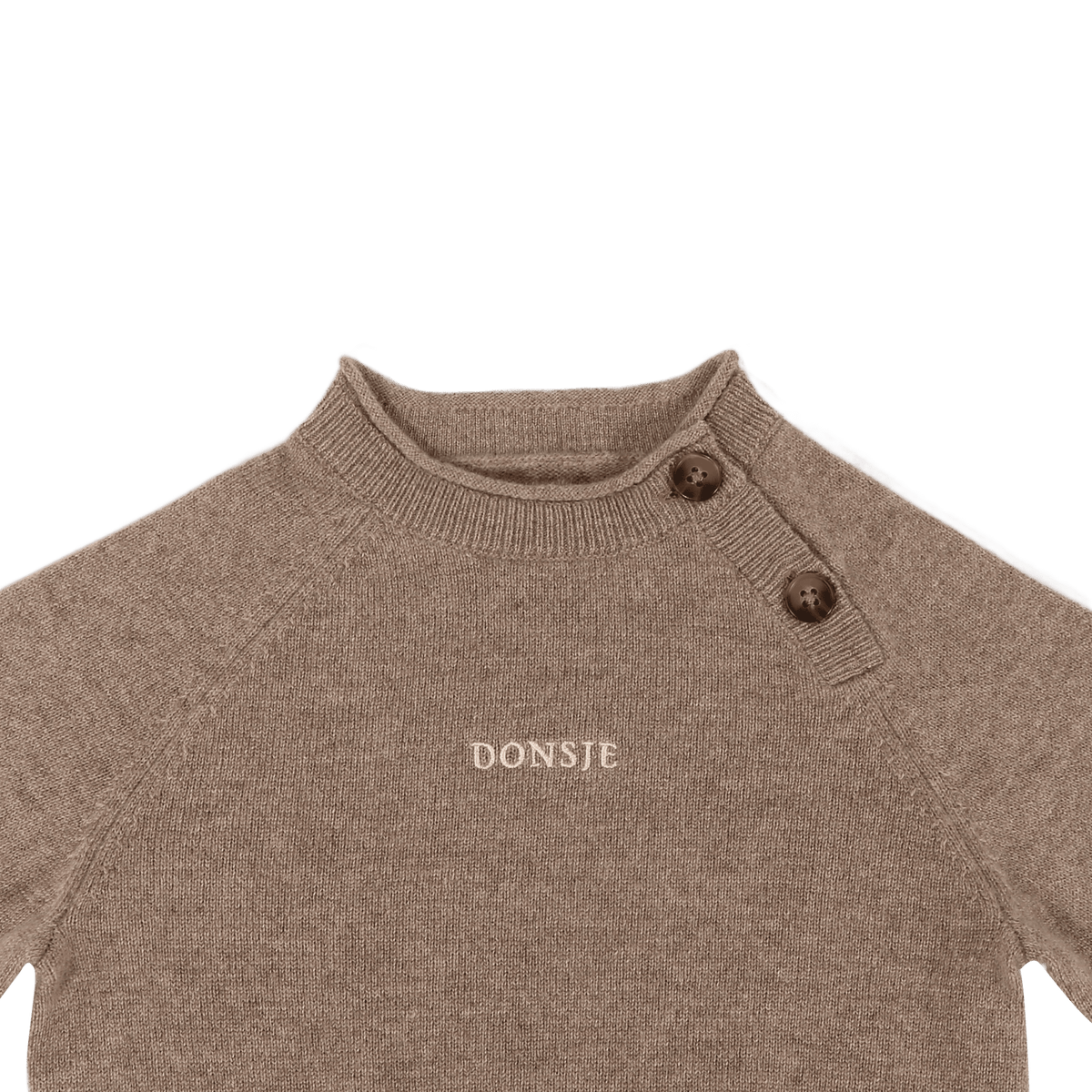 Collyns Cashmere Wool Sweater | Dusty Brown - Dusty Brown
