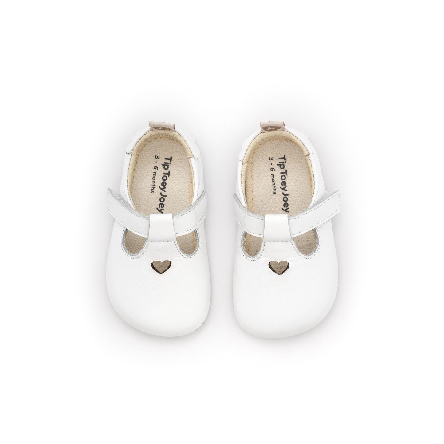 Baby Mary Janes Cherish - White