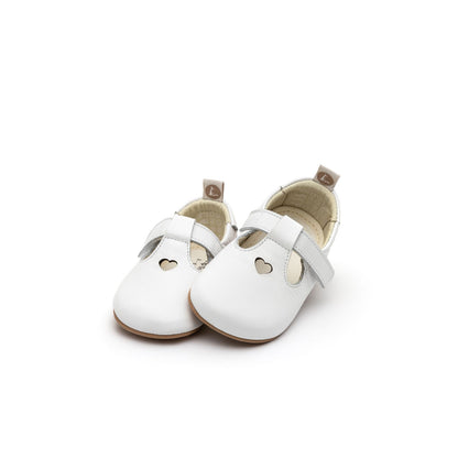 Baby Mary Janes Cherish - White