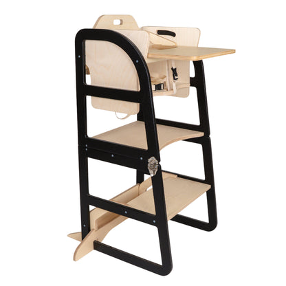 Transformable Kitchen Tower Sleekstep, Highchair+Tray Combo