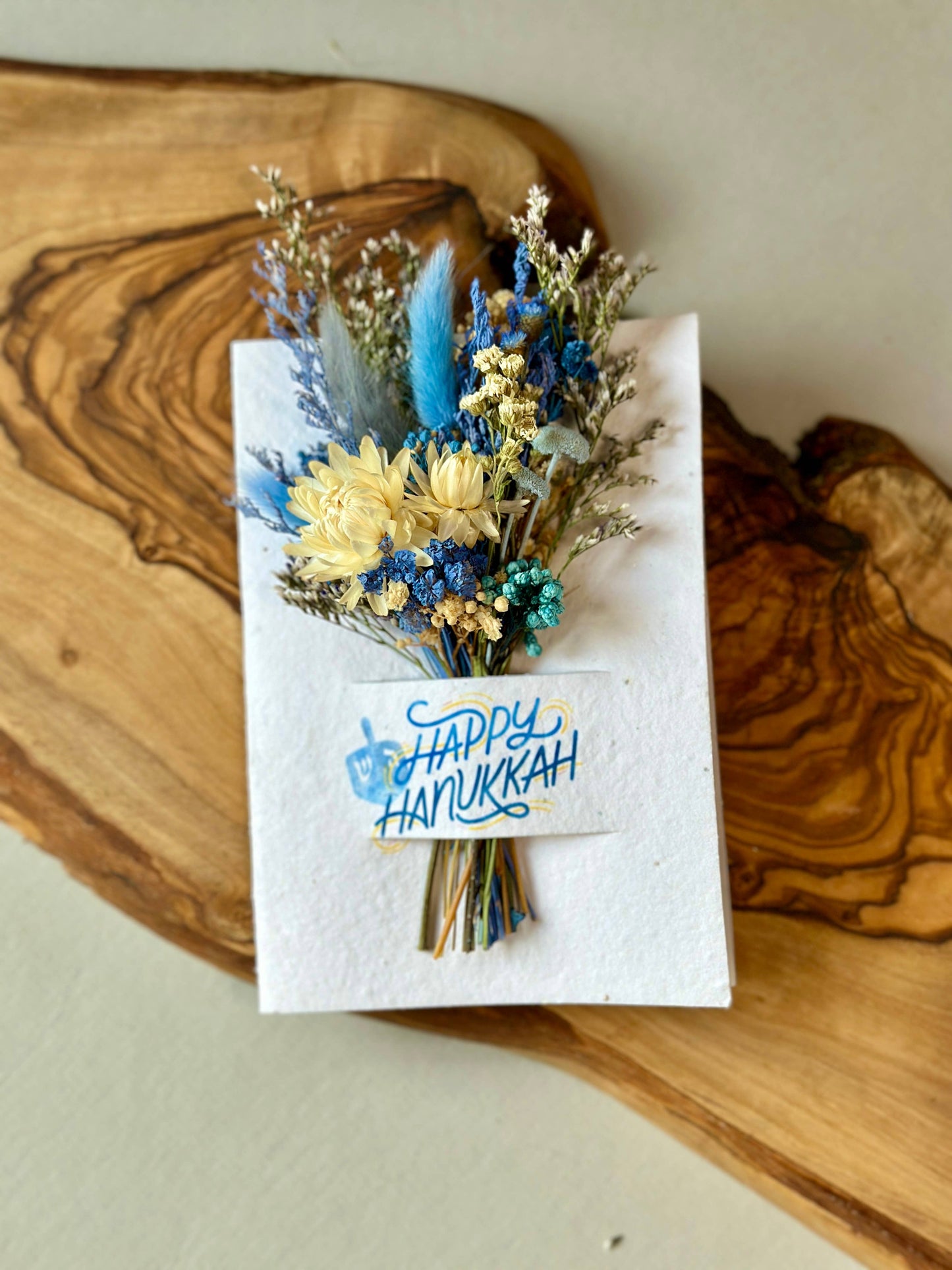 Wildflower Seed Card + Tiny Bouquet | Holiday Edition: Merry Christmas