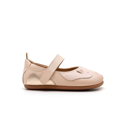 Toddler Mary Janes Kitten - Candy Dream/ Cotton Candy/ Metalic Salmon