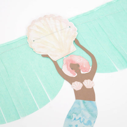 Mermaid Fringe Garland Set