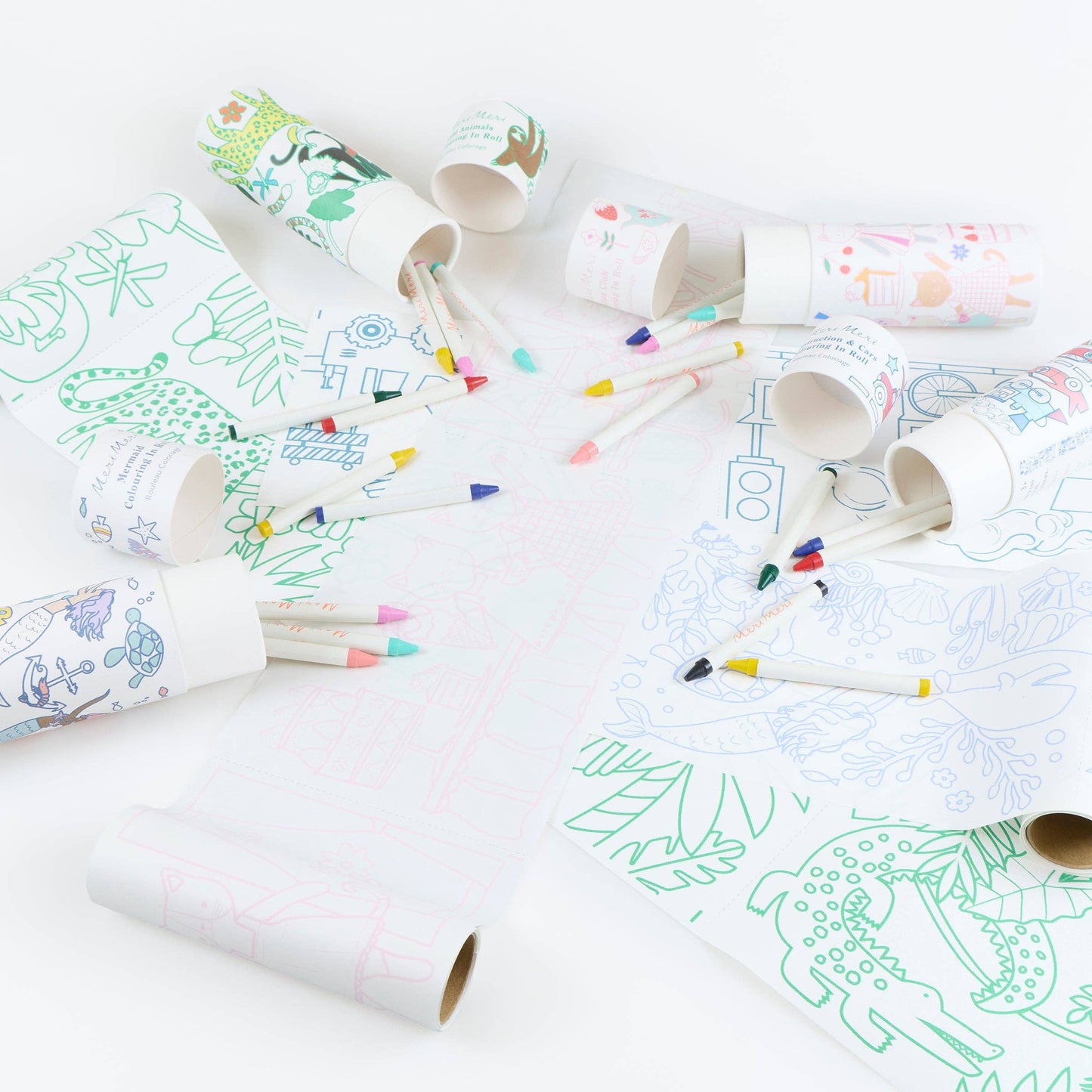 Kitten Club Colouring Roll