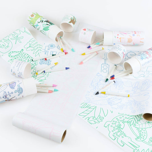 Kitten Club Colouring Roll