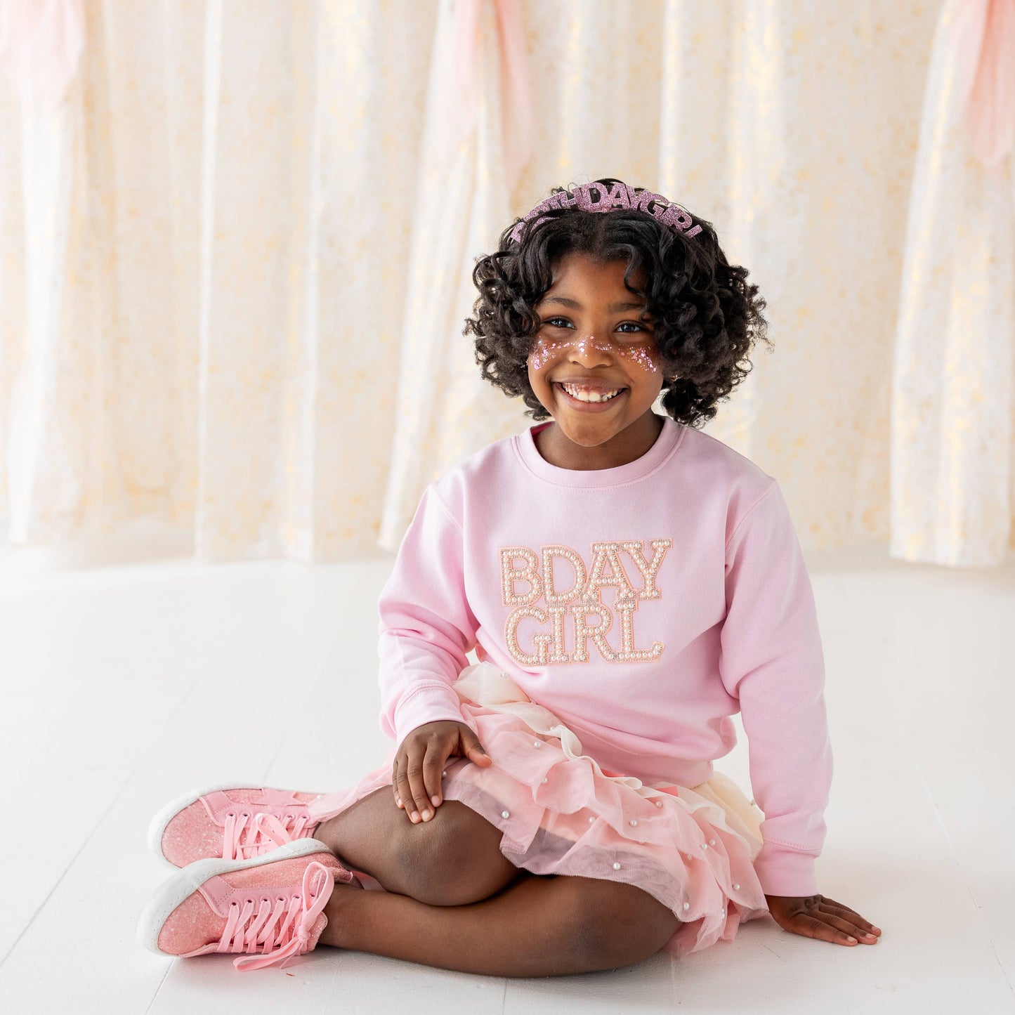 Pretty Pearl Petal Tutu - Kids Boutique Clothing: 6-8Y