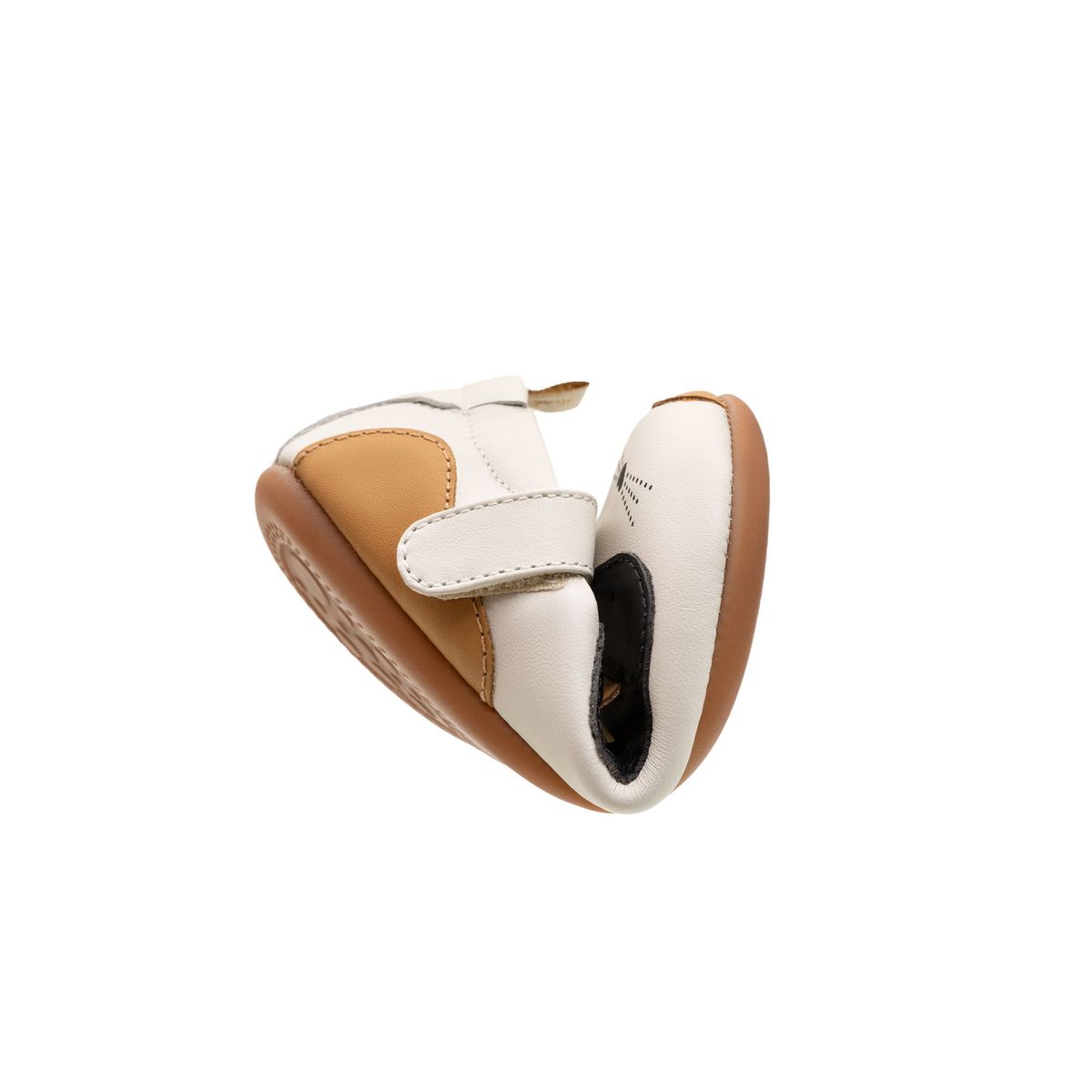 Toddler Mary Janes Kitten - Tapioca/ Black/ Hay