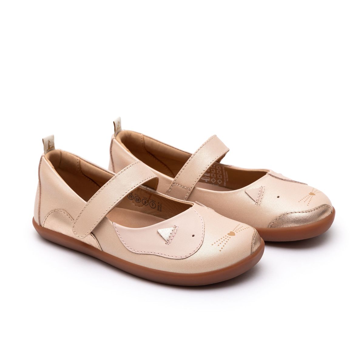 Kid Mary Janes Kitten - Candy Dream/ Cotton Candy/ Metalic Salmon