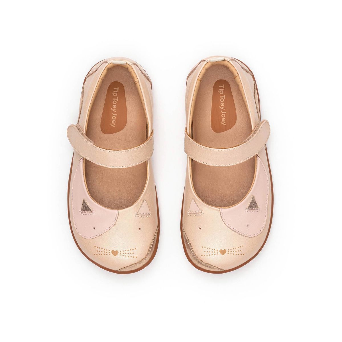 Kid Mary Janes Kitten - Candy Dream/ Cotton Candy/ Metalic Salmon