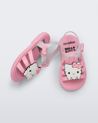 Mini Melissa Hip + Hello Kitty Baby Sandals: Pink