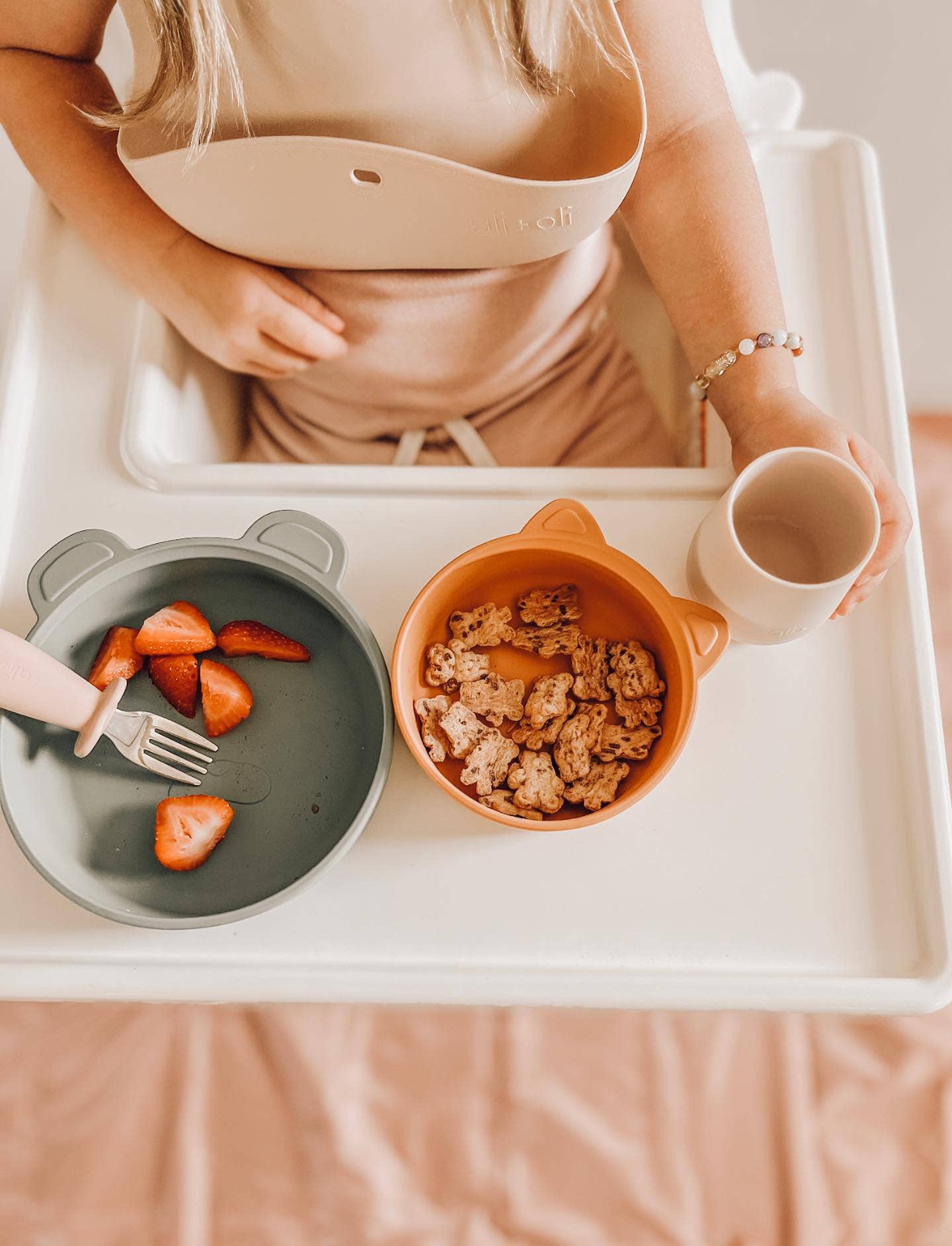 Ali+Oli (3pc) Stackable Snack Bowl Set (Citrus Splash)