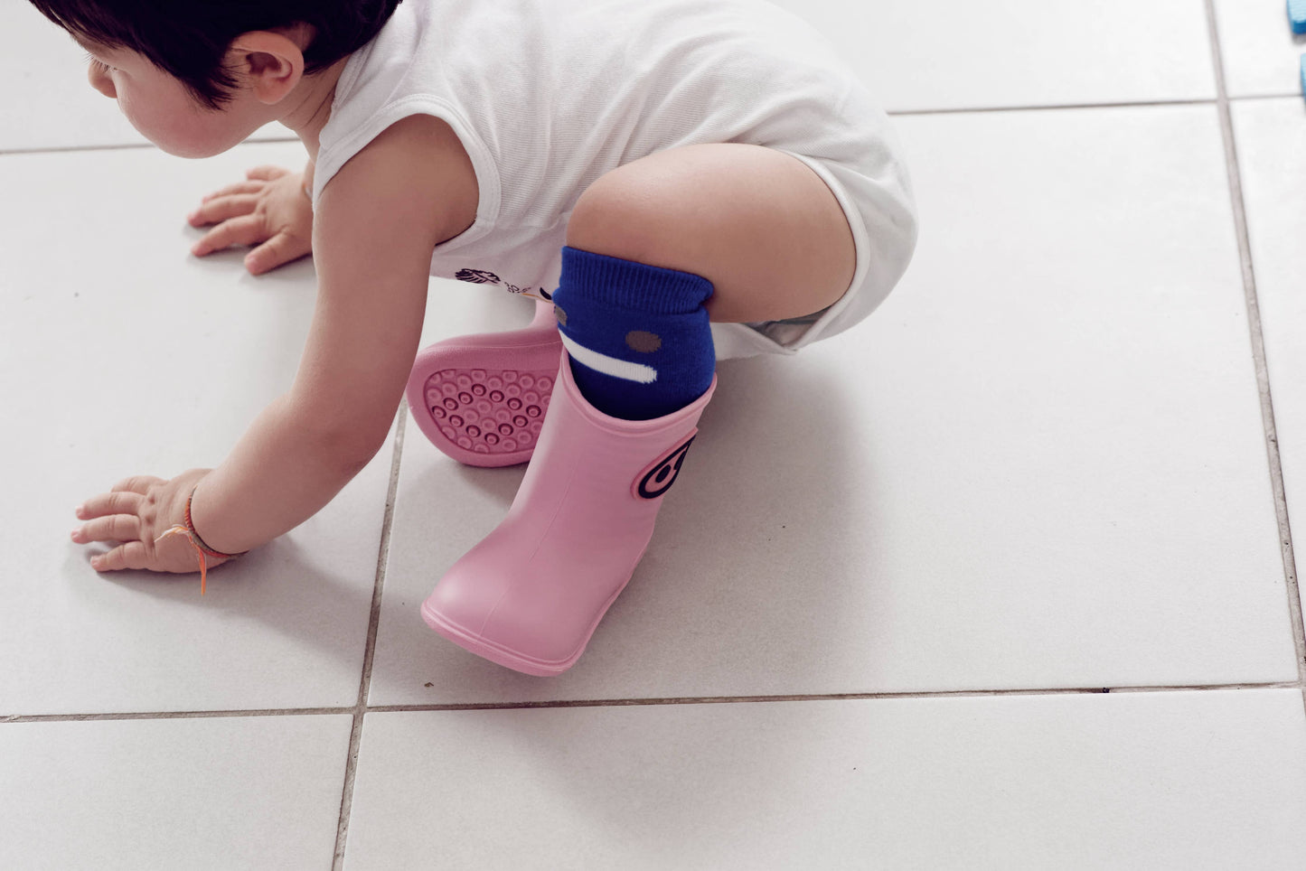 Kids Rain Boots KAWAÏ Pink: 25