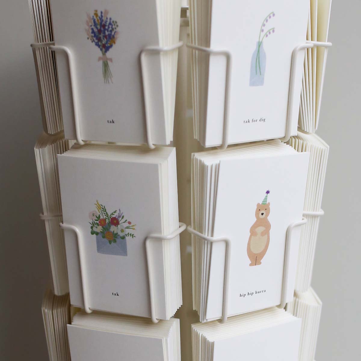 A7 Card Desk Display // Room for 24 SMALL cards