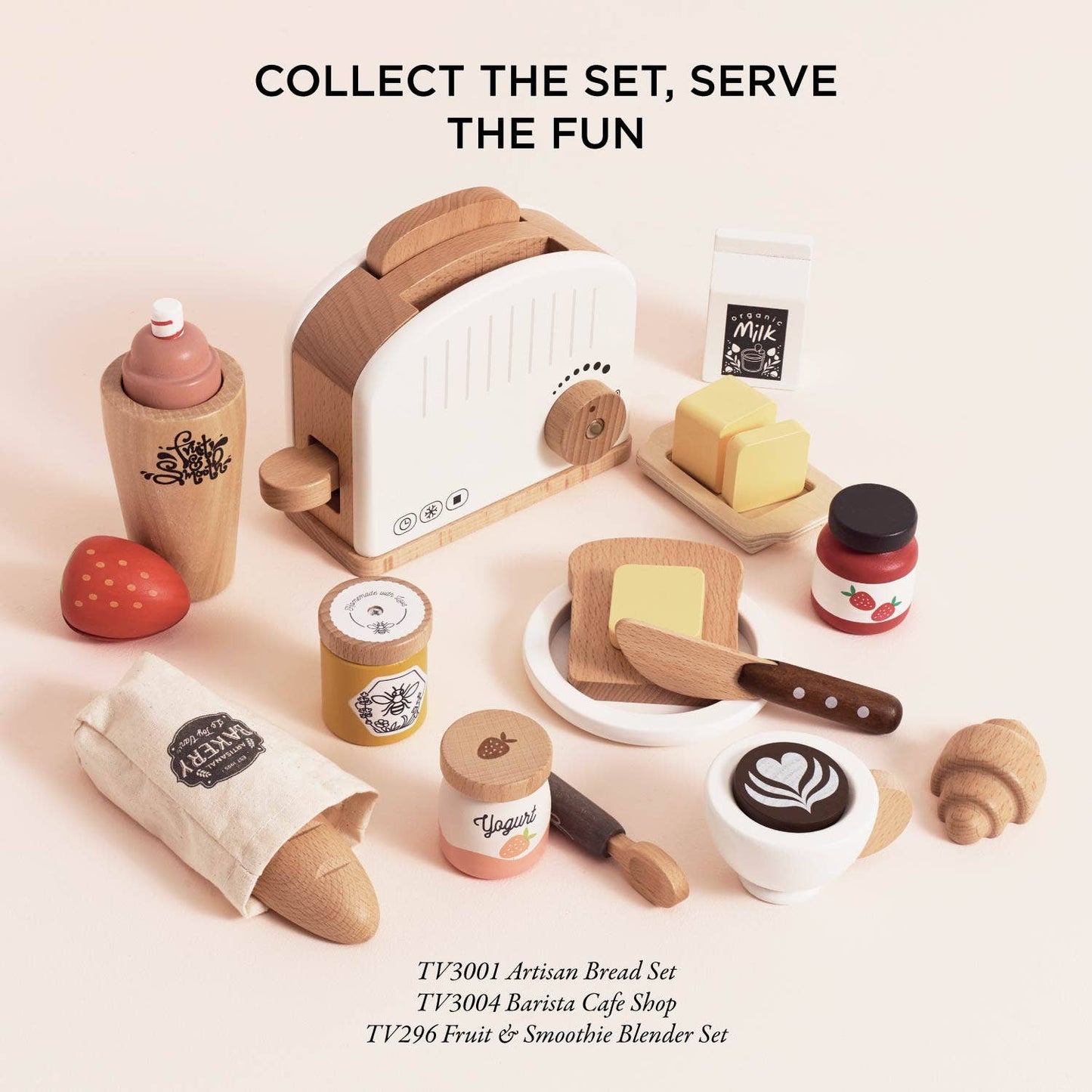 Pop-up Toaster & Breakfast Set