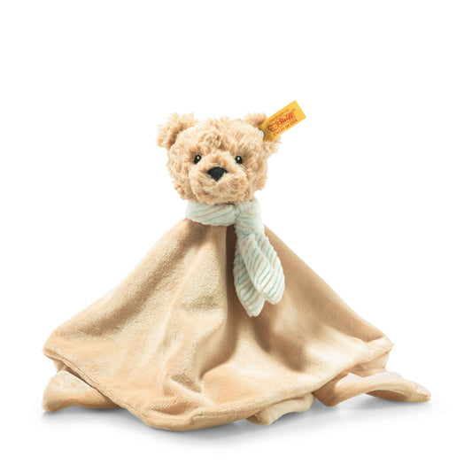 Jimmy Teddy Bear Baby Comforter 10 Inches