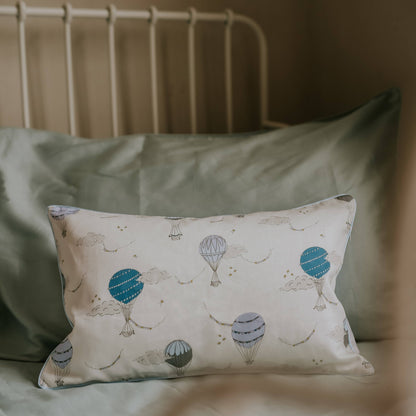 Touch The Sky Toddler Pillow - Blue: Pillowcase