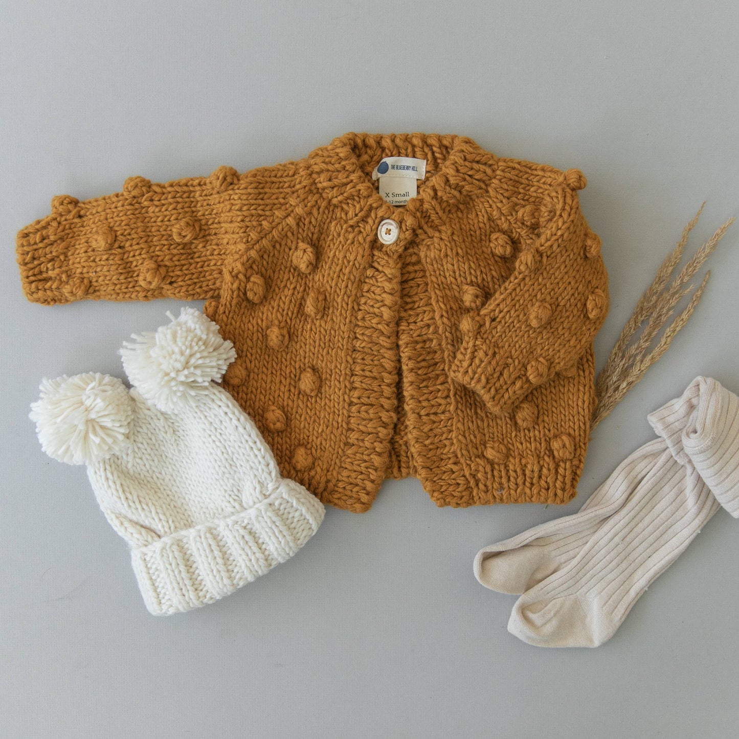 Tights Oat | Girls Cotton Kids Clothing Baby Spring Summer: Small 12-24 m