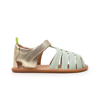 Toddler Sandals Tropically - Mint/ Champagne