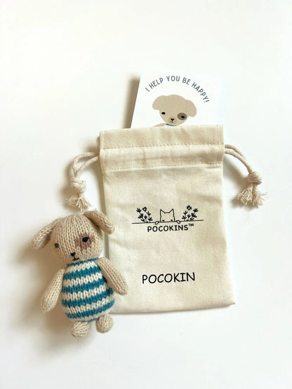 3” Mini PocoKin - Theo the Dog (HAPPINESS)