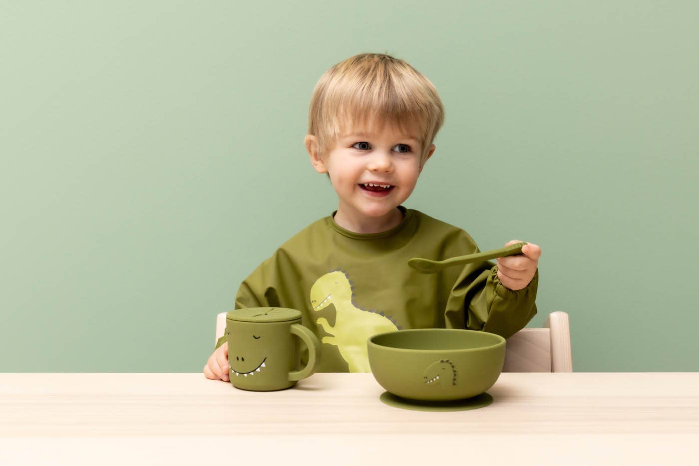 Trixie Silicone Suction Bowl | Baby Feeding Bowl