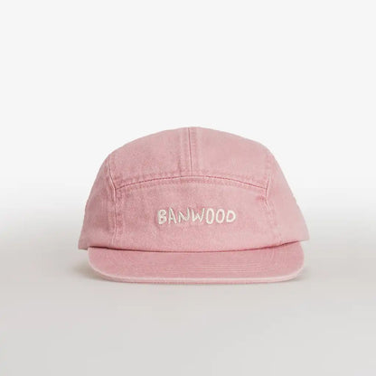 Banwood Washed 5 panel Cap - Rose