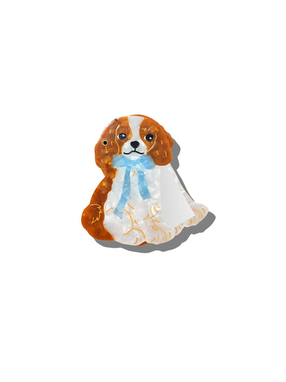 Hand-painted King Charles Compact Mirror | Eco-Friendly