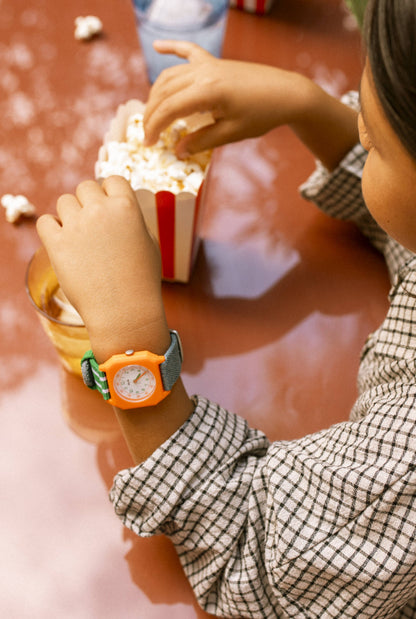 Circus - Denim and Green watch