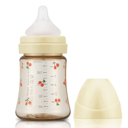 Grosmimi PPSU Baby Bottle - 6oz (200ml): Olive_White