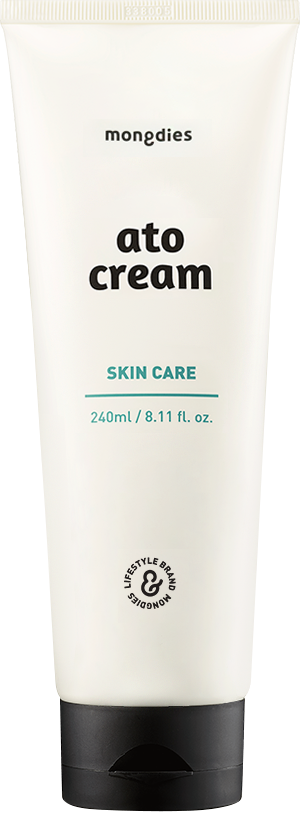 Mongdies Baby Ato Cream 240ml | 200-Hour Moisture Lock | 6 Ceramides | For Delicate Newborn Skin