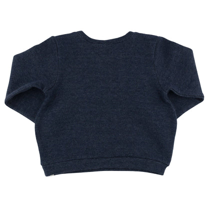 Lab Sweater-Knit Brooklyn Boxy Sweatshirt