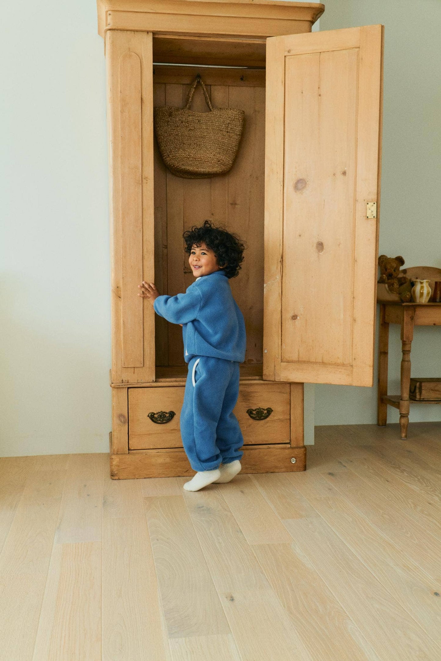 Cozy Sky Pastel Fleece Set: XS