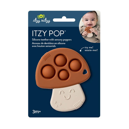 Itzy Pop™ Silicone Teether With Sensory Popper - Dino