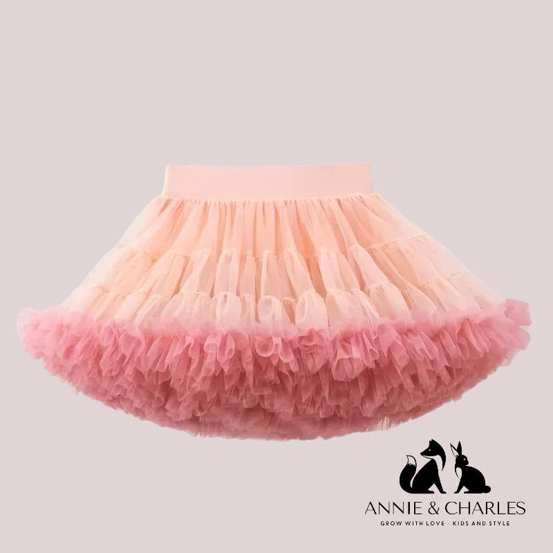 Annie & Charles® tulle skirt: Blush