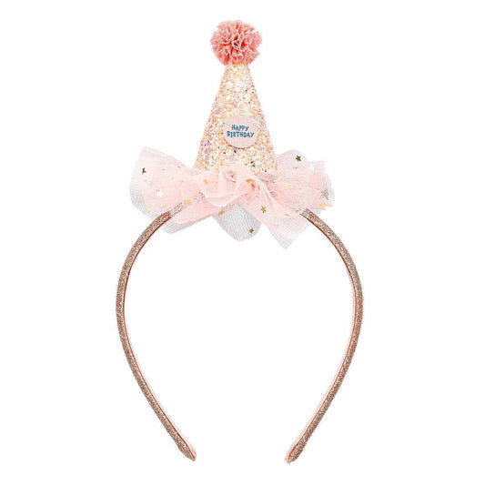 Birthday Tiara (gold) - Costume Accessory for Kids