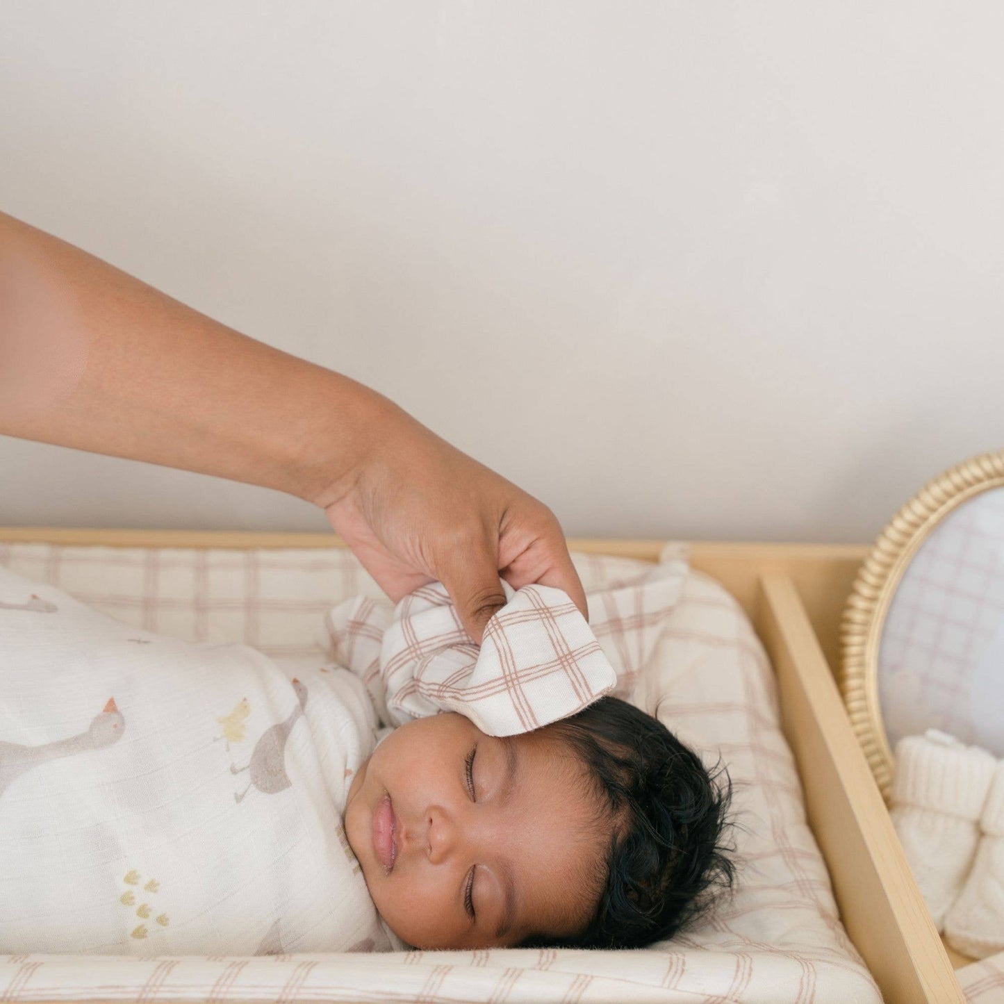 Charlie Farmhouse Goose HT/Wash Cloth Set