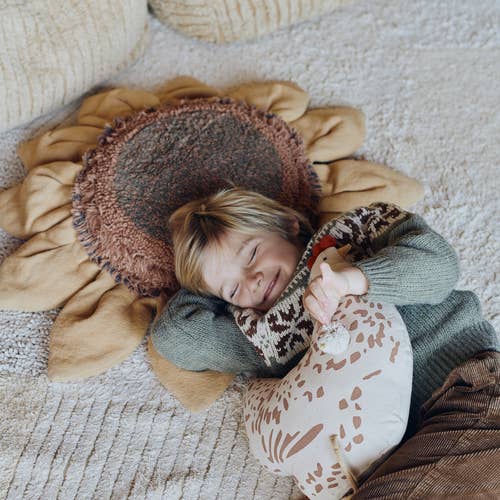 Floor cushion Sunflower: 2'11" x 2'11"