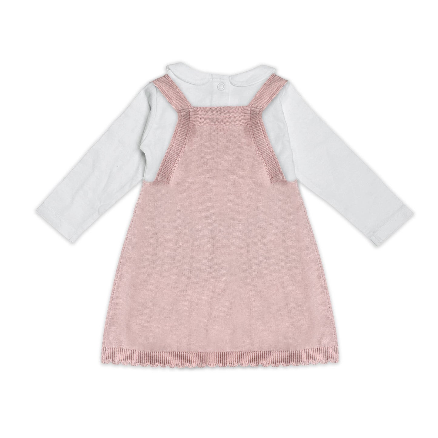 Strawberry Pocket Baby Knit Tunic Dress Set (Organic Cotton)