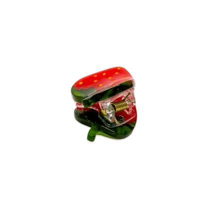 Micro Fruit and Flowers Hair Claw Clip Set