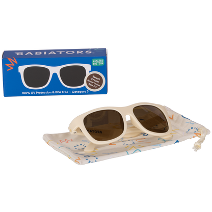 Sweet Cream with Amber Lens Navigator Baby & Kids Sunglasses