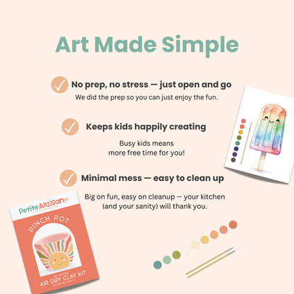 Kids' All-In-One Watercolor Paint Set – Happy Ice Cream